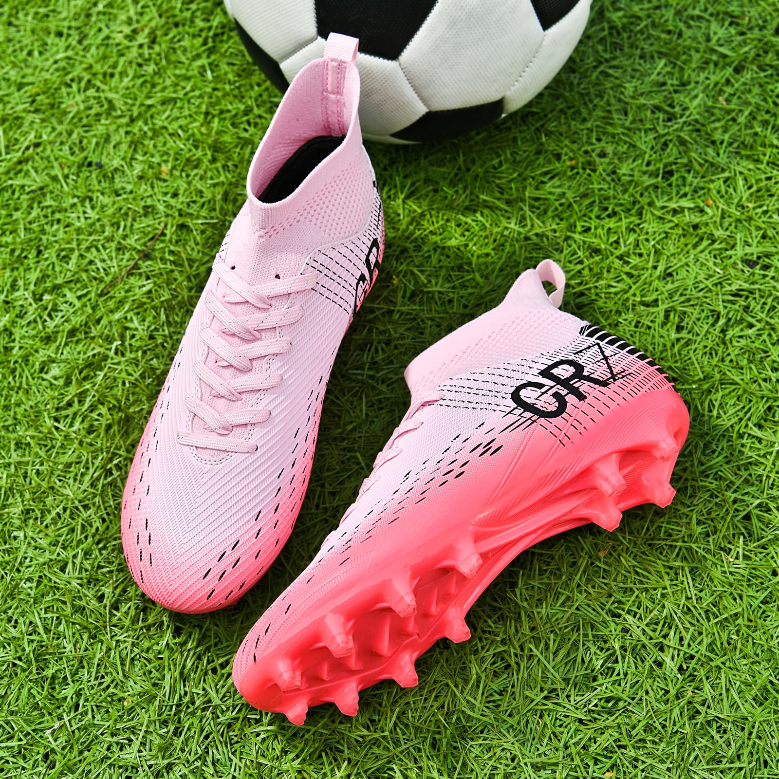 Tacos de fútbol para hombres, mujeres, césped interior, zapatos de fútbol para jóvenes, AG, TF, entrenamiento, botas de fútbol unisex